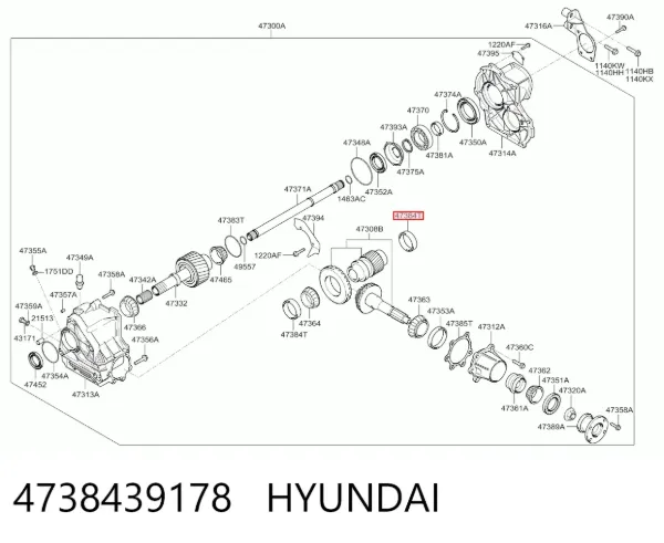  4738439178 Hyundai/Kia
