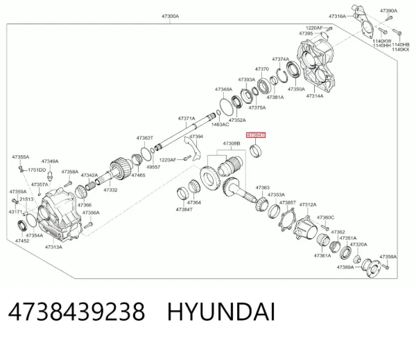  4738439238 Hyundai/Kia