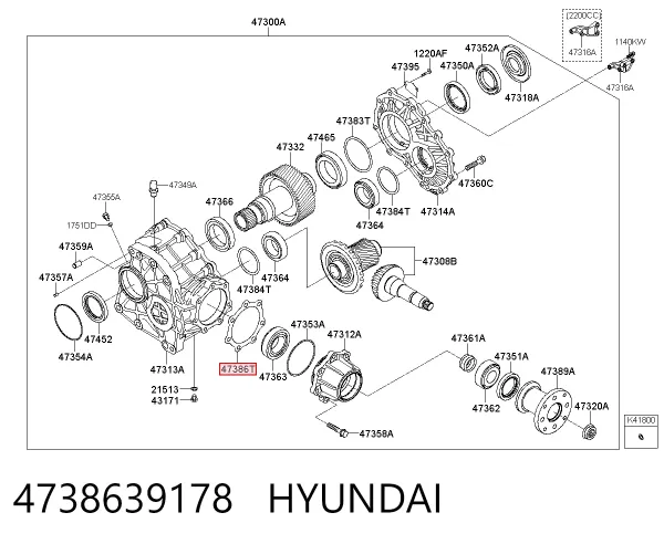  4738639178 Hyundai/Kia