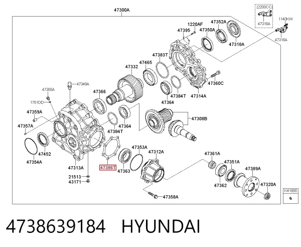  4738639184 Hyundai/Kia
