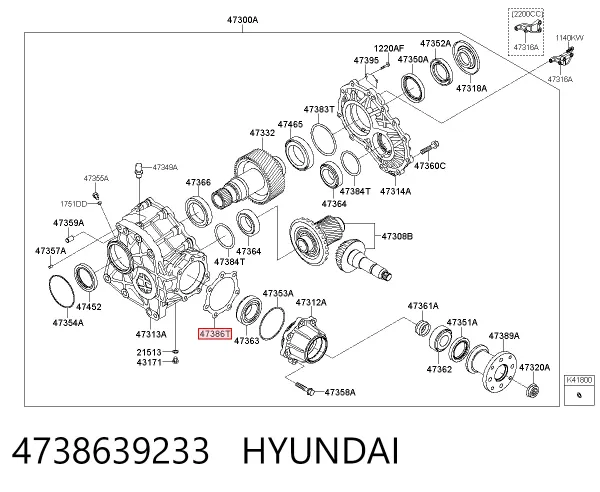  4738639233 Hyundai/Kia