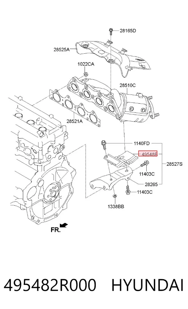  495482R000 Hyundai/Kia