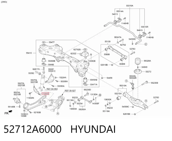  52712A6000 Hyundai/Kia