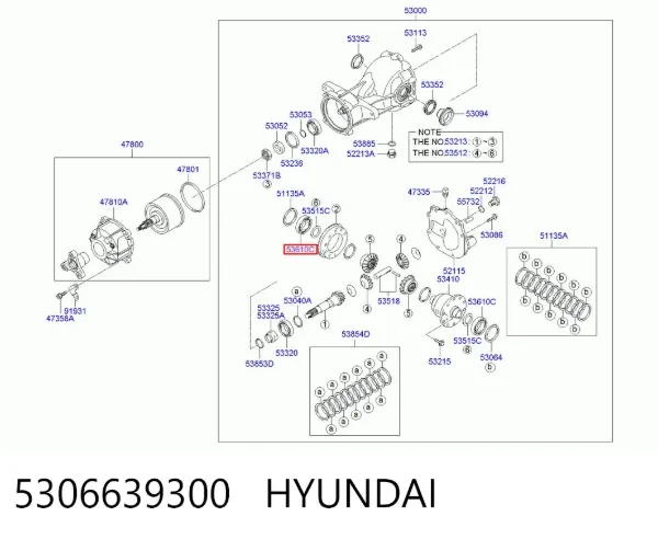  5306639300 Hyundai/Kia