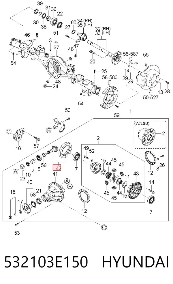  532103E150 Hyundai/Kia