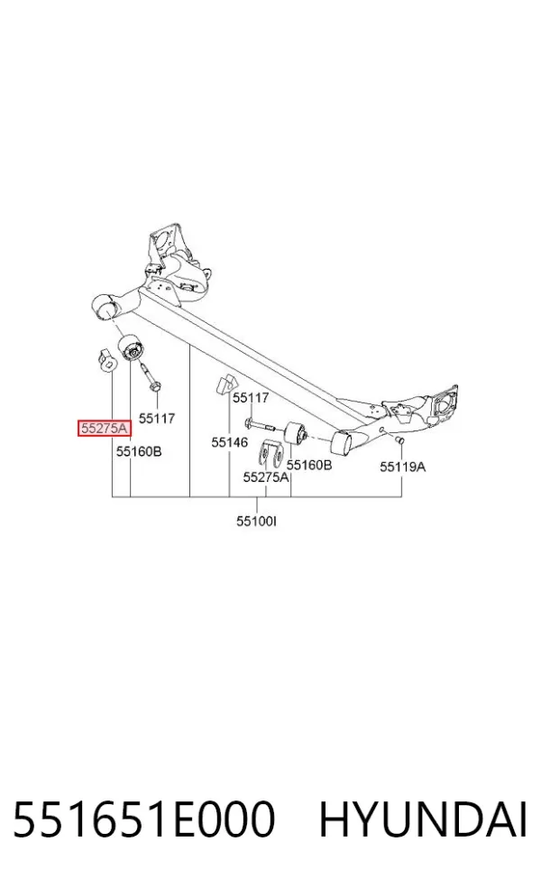  551651E000 Hyundai/Kia