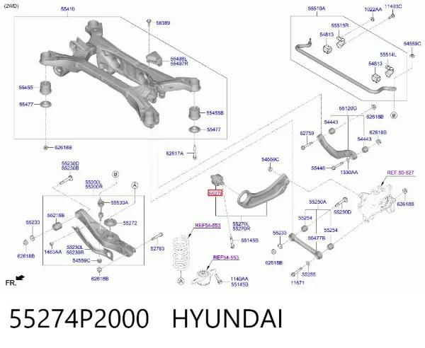  55274P2000 Hyundai/Kia