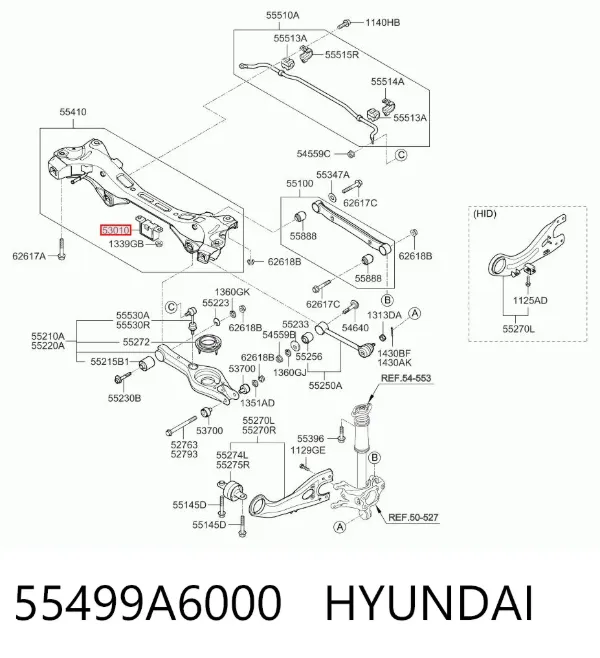  55499A6000 Hyundai/Kia