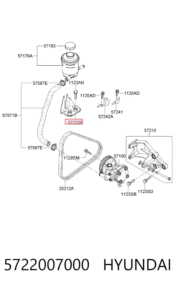  5722007000 Hyundai/Kia