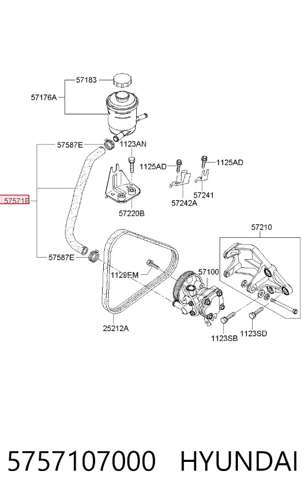  5757107000 Hyundai/Kia