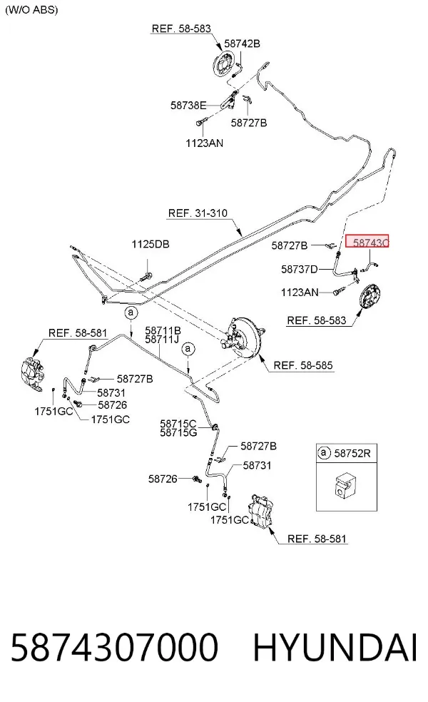  5874307000 Hyundai/Kia