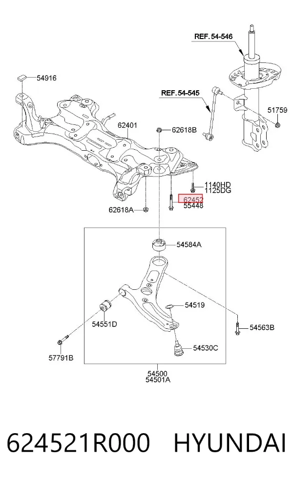  624521R000 Hyundai/Kia