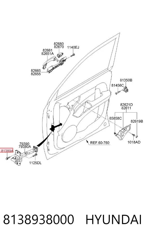  8138938000 Hyundai/Kia