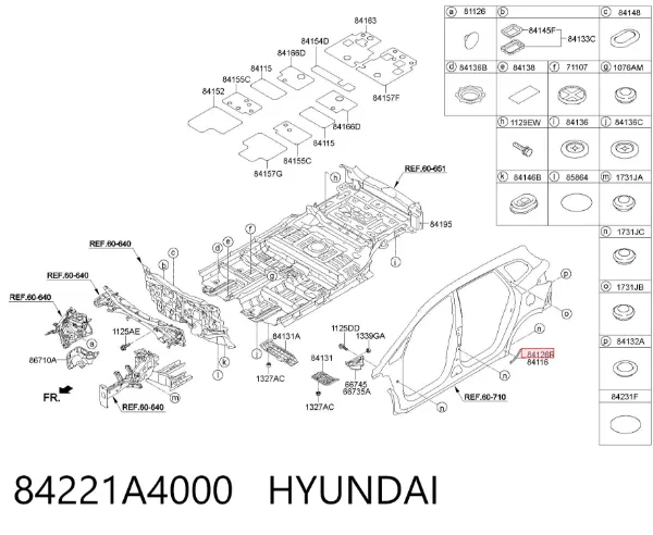  84221A4000 Hyundai/Kia