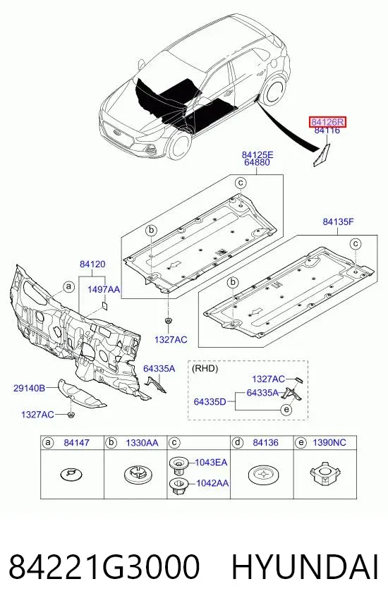  84221G3000 Hyundai/Kia