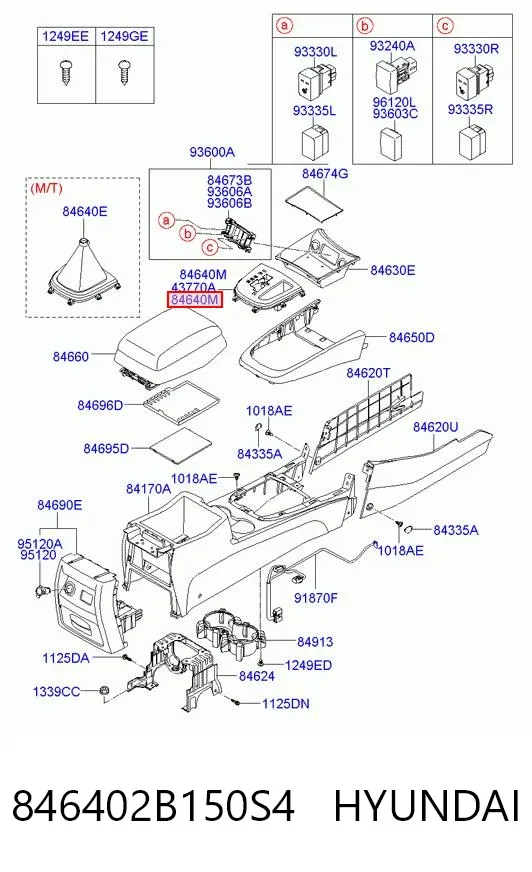  846402B150S4 Hyundai/Kia