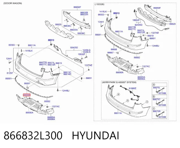  866832L300 Hyundai/Kia