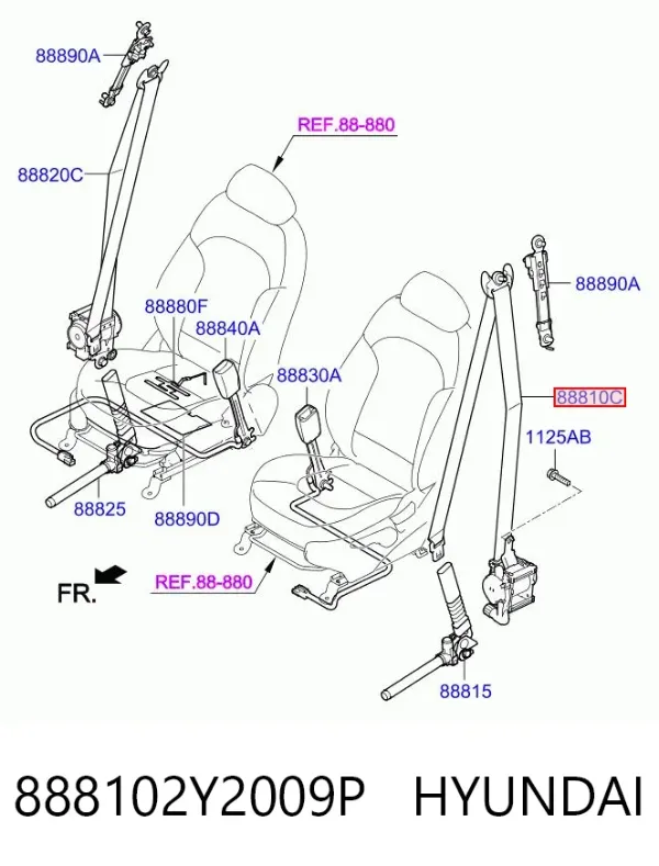  888102Y2009P Hyundai/Kia