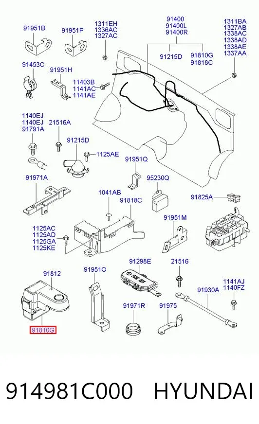  914981C000 Hyundai/Kia