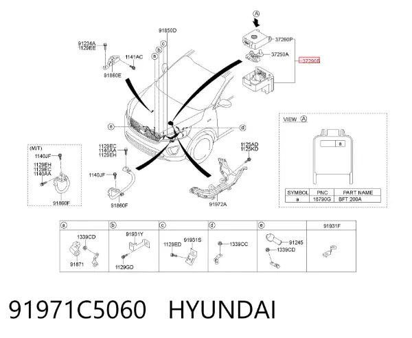  91971C5060 Hyundai/Kia