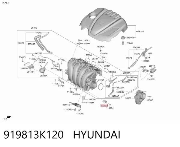  919813K120 Hyundai/Kia