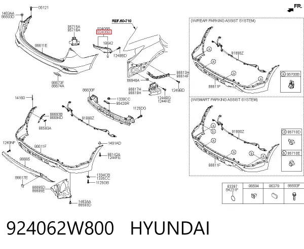 Lanterna traseira direita Hyundai Santa Fe III