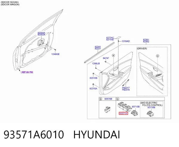  93571A6010 Hyundai/Kia
