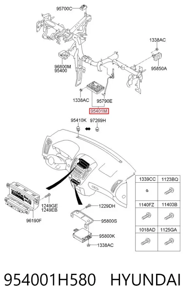 Unidade de conforto KIA Ceed SPORT WAGON