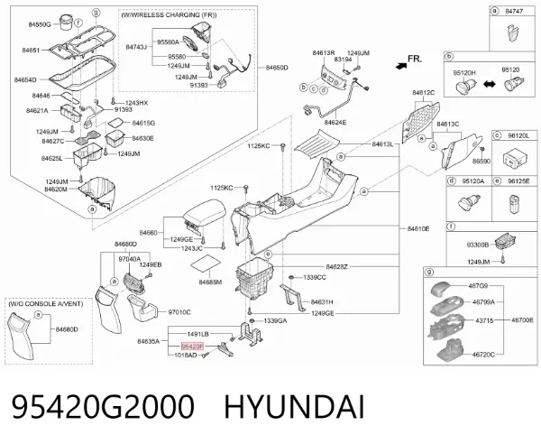  95420G2000 Hyundai/Kia