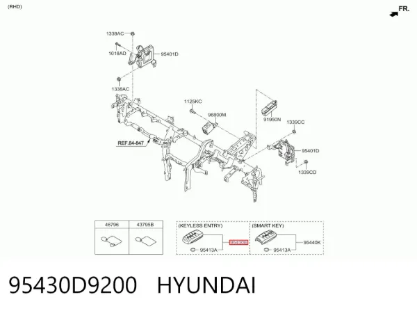  95430D9200 Hyundai/Kia