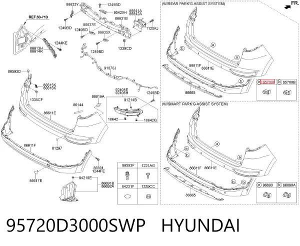  95720D3000SWP Hyundai/Kia