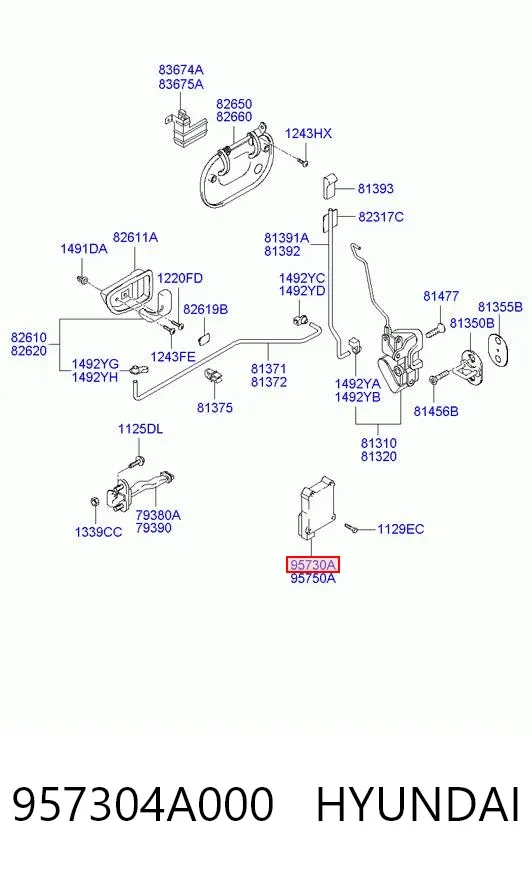  957304A000 Hyundai/Kia