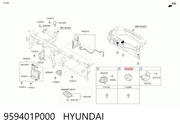  959401P000 Hyundai/Kia