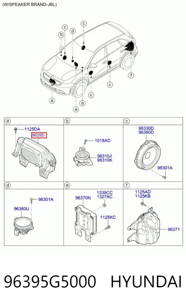  96395G5000 Hyundai/Kia