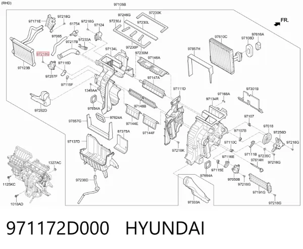  971172D000 Hyundai/Kia