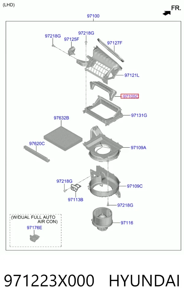 971223X000 Hyundai/Kia