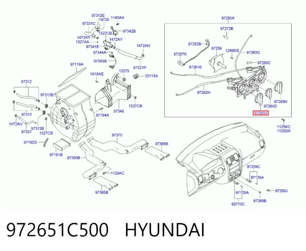  972651C500 Hyundai/Kia