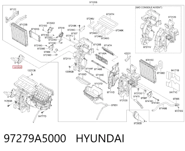  97279A5000 Hyundai/Kia