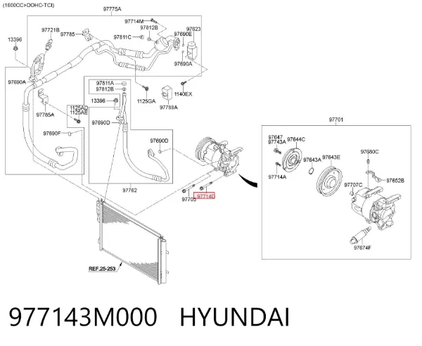  977143M000 Hyundai/Kia