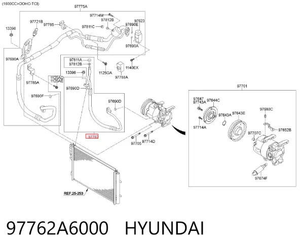  97762A6000 Hyundai/Kia
