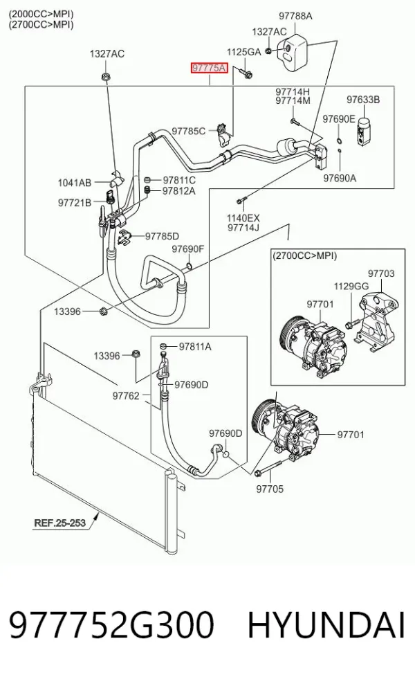  977752G300 Hyundai/Kia