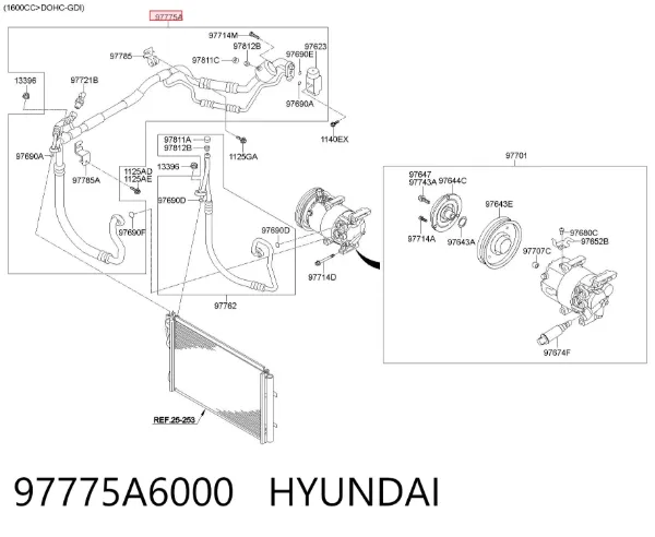  97775A6000 Hyundai/Kia