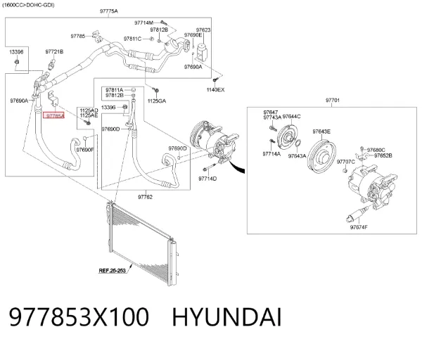  977853X100 Hyundai/Kia