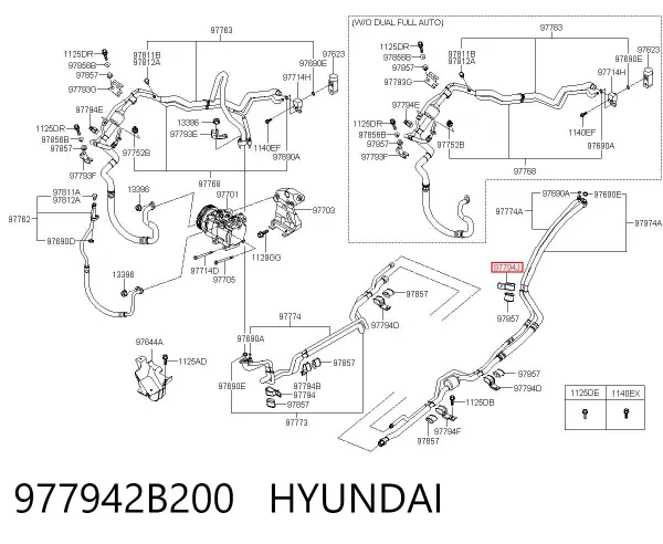 977942B200 Hyundai/Kia