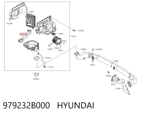 979232B000 Hyundai/Kia
