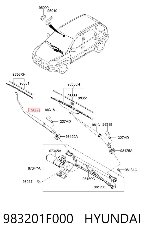  983201F000 Hyundai/Kia
