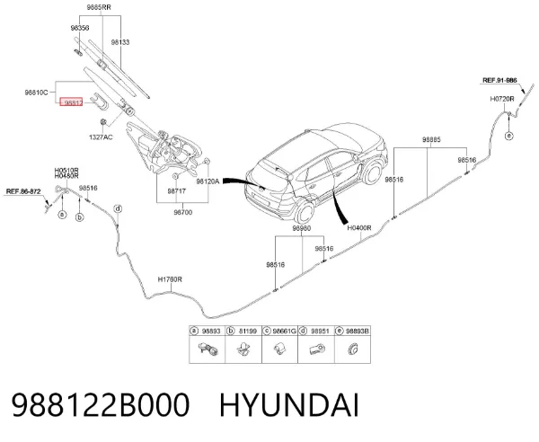 988122B000 Hyundai/Kia