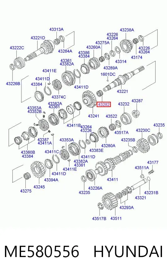  ME580556 Hyundai/Kia