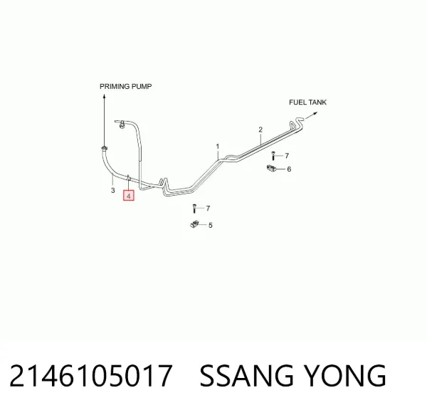  2146105017 Ssang Yong