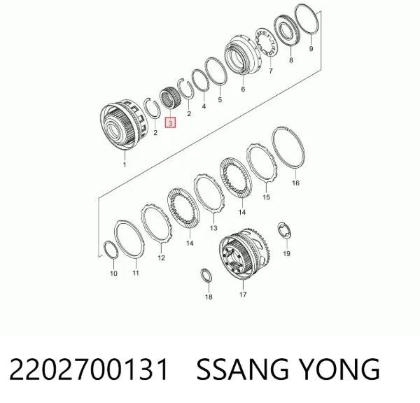  2202700131 Ssang Yong